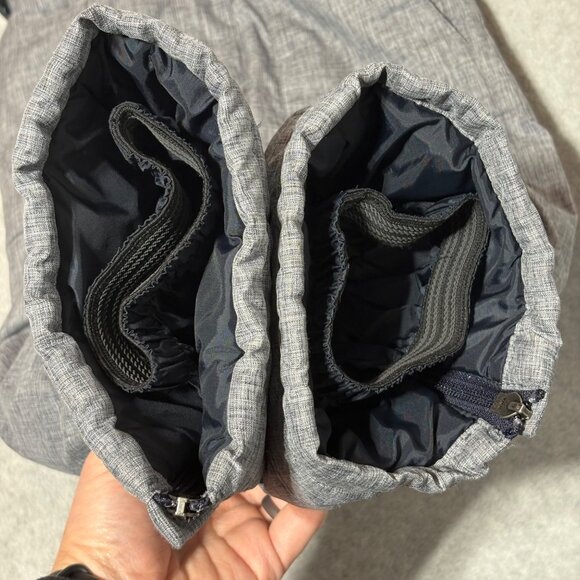 L.L. Bean Kids Gray Snow Pants Size 5/6 Primaloft Adjustable Waist Insulated - Picture 3 of 7